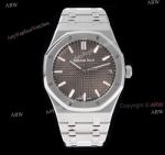 ZF Factory 15500 Audemars Piguet Royal Oak Clone Watch With Grey Dial For Men